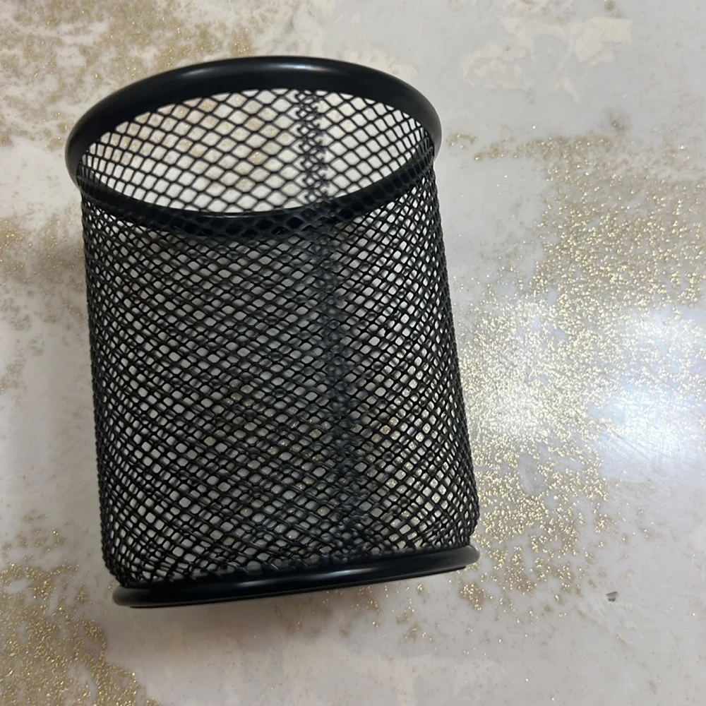 Office Depot Mesh Pencil Cup, Black
